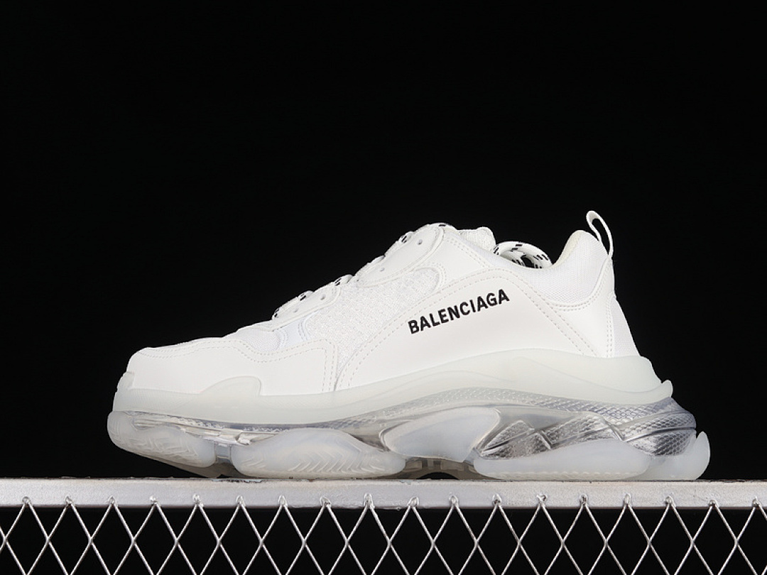 Unbranded [W2FB19000]-[VG BA*LEN*CIAGA TRIPLE S 3.0 SNEAKERS WHITE/WHITE/BLACK]-[WOMAN:35-39]-[MAN:40-46], photo 1