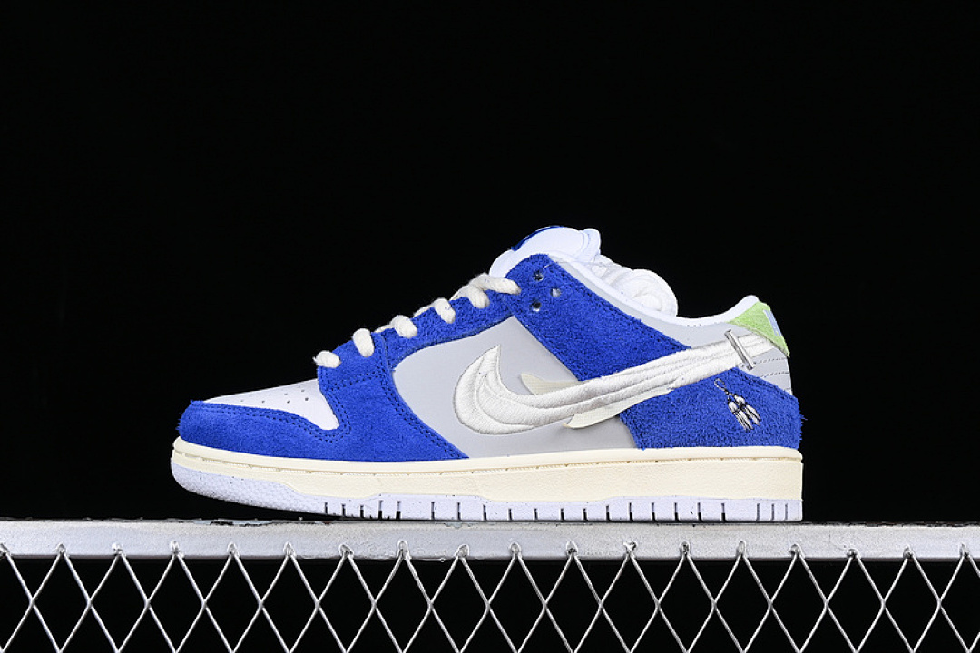 Fear of God [DQ5130-400]-[FLY STREETWEAR DUNK LOW SB GAME ROYAL/SAIL/GREY FOG]-[WOMAN:36-39]-[MAN:40-47.5], photo 1