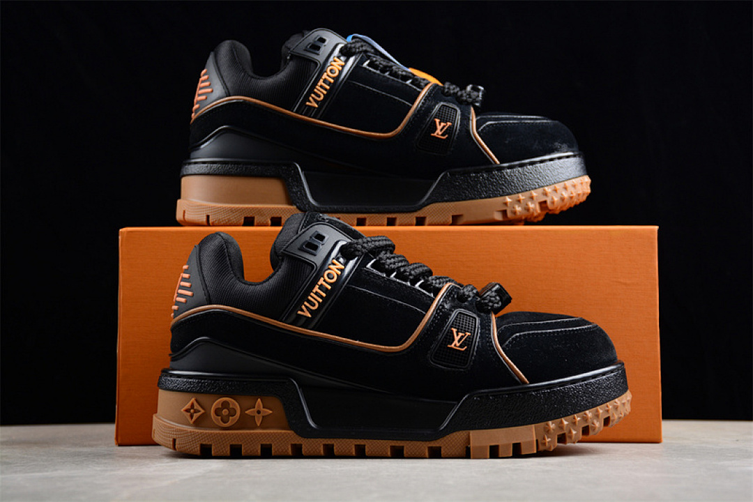 Louis Vuitton [L*V TRAINER MAXI BLACK/BROWN]-[WOMAN:35-39]-[MAN:40-45] - Image 2