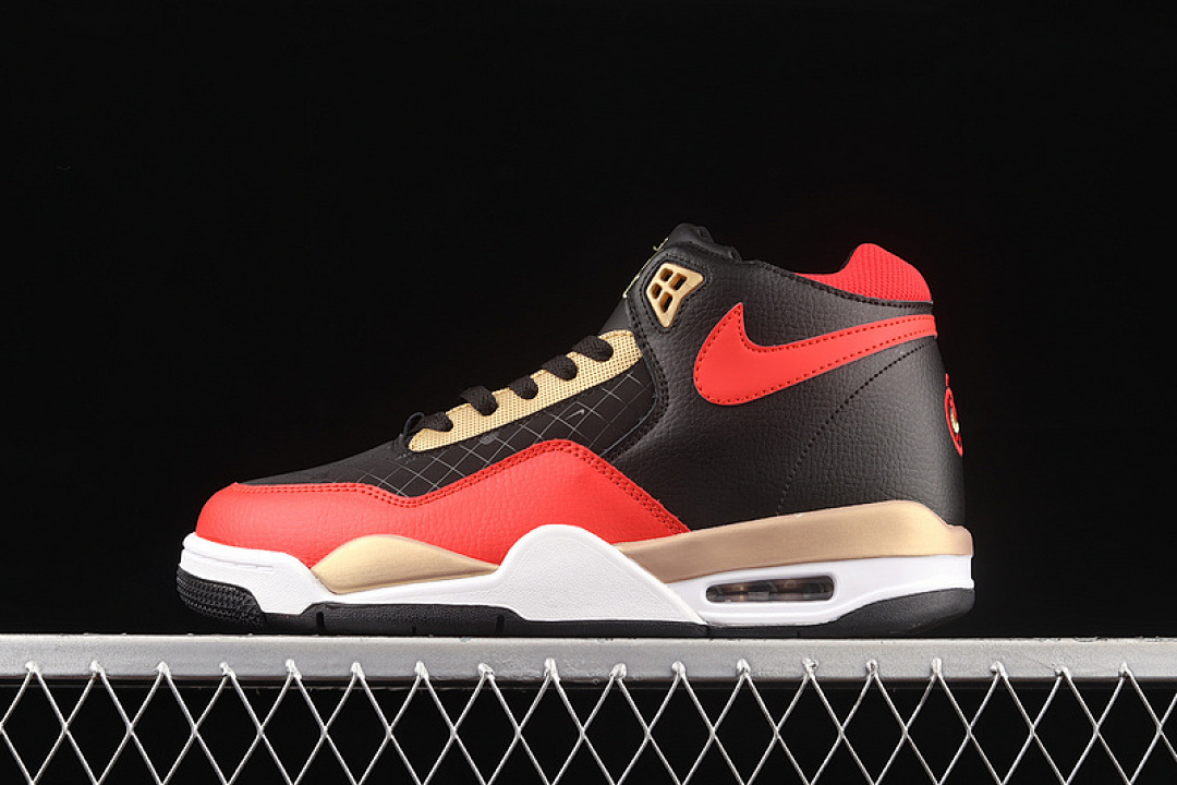 AIR FLIGHT LEGACY BLACK/RED/GLD · DD8493-091, photo 1