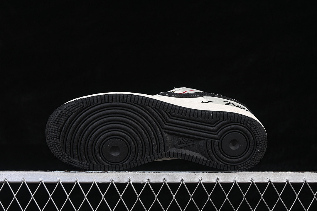 Nike [QW5288-129]-[AIR FORCE 1 07 LOW CASUAL SNEAKERS WHITE/GREY/BLACK]-[WOMAN:36-39]-[MAN:40-45] - Image 15