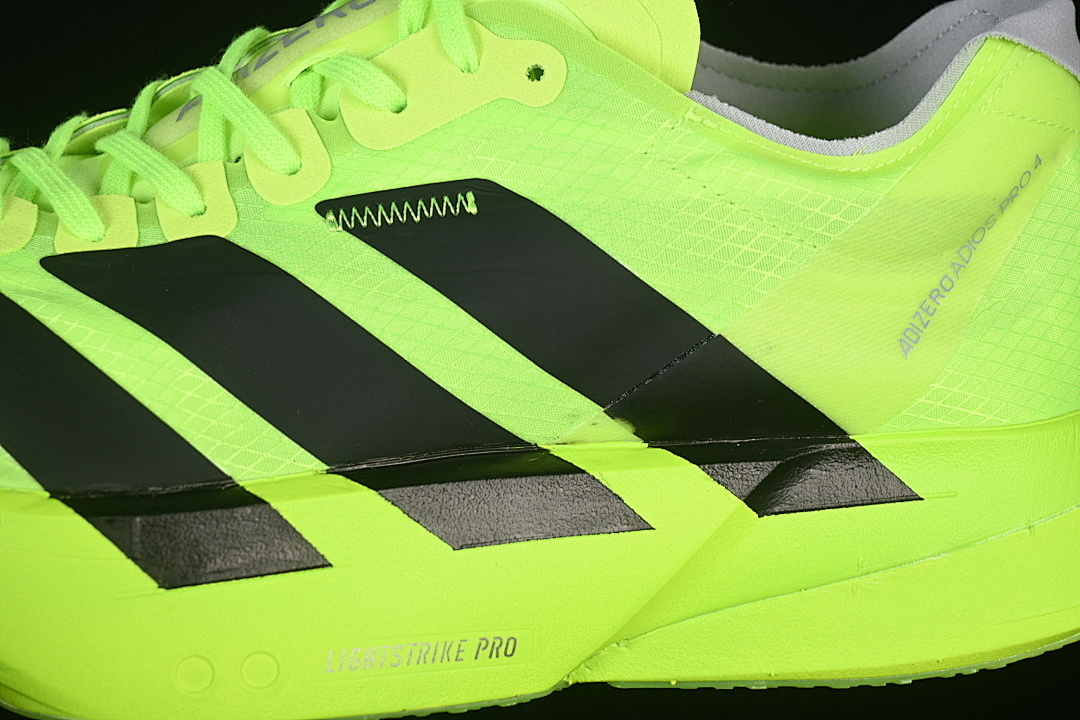 Adidas [JR6364]-[ADIZERO ADIOS PRO 4 LUCID LEMON/CORE BLACK/HALO SILVER]-[WOMAN:36-39]-[MAN:40-46] - Image 8