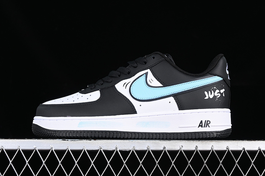 Nike Nike AIR FORCE 1 07 LOW WHITE/BLACK/BLUE · DV0788-006, photo 1