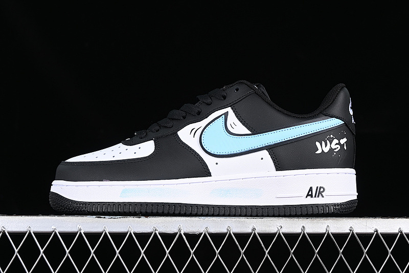 Nike Nike AIR FORCE 1 07 LOW WHITE/BLACK/BLUE · DV0788-006, photo 1