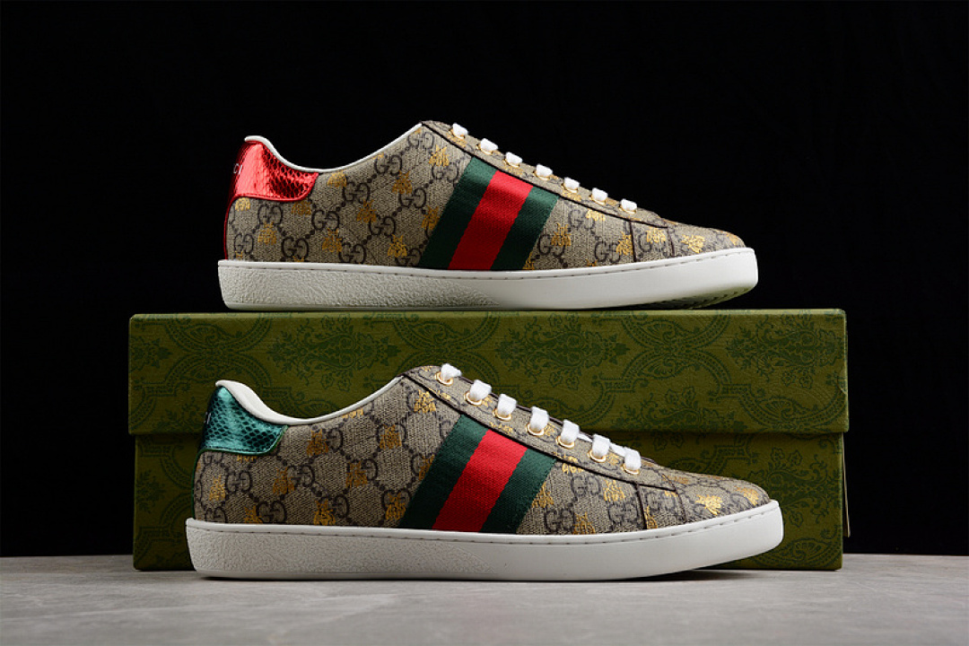 Gucci [GU*CCI DISTRESSED SCREENER SNEAKERS BROWN/NAVY BLUE/RED]-[WOMAN:35-39]-[MAN:40-44] - Image 17