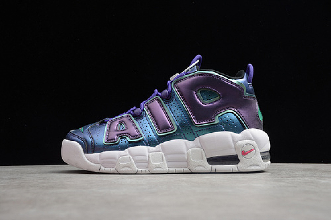 Purple [922845-500]-[AIR MORE UPTEMPO SE GS COURT PURPLE/RUSH PINK-NEPTUNE GREEN]-[WOMAN:36-40], photo 1