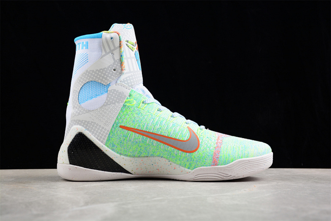 Nike [678301-904]-[KOBE 9 ELITE PREMIUM WHAT THE KOBE MULTI-COLOR/REFLECT SILVER/CHLORINE (BLUE]) - Image 12