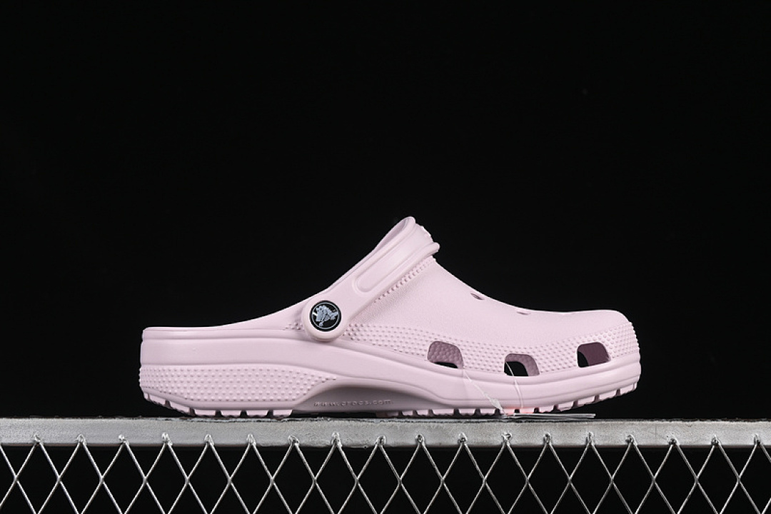 Crocs [CROCS THE SUMMER CLASSIC DUAL-PURPOSE BEACH HOLE SHOES SANDAL SLIPPERS PINK]-[WOMAN:36-40] - Image 3