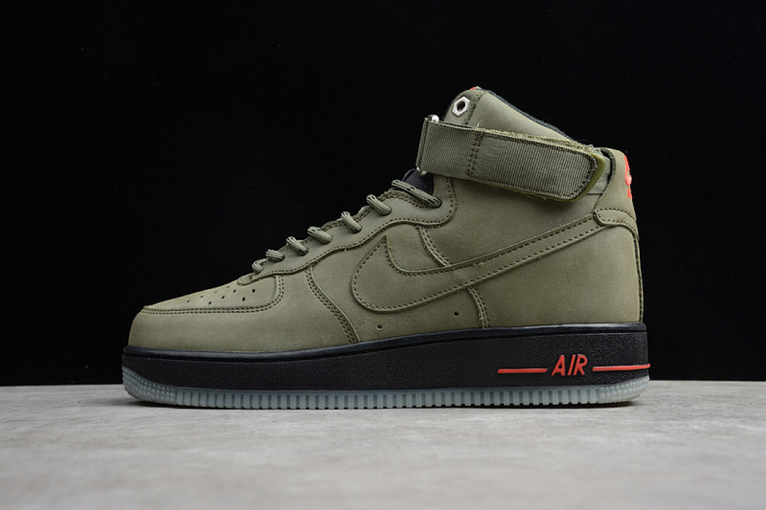 Nike Nike AIR FORCE 1 HIGH 07 FLAX GREEN/BLACK · CJ9178-200, photo 1