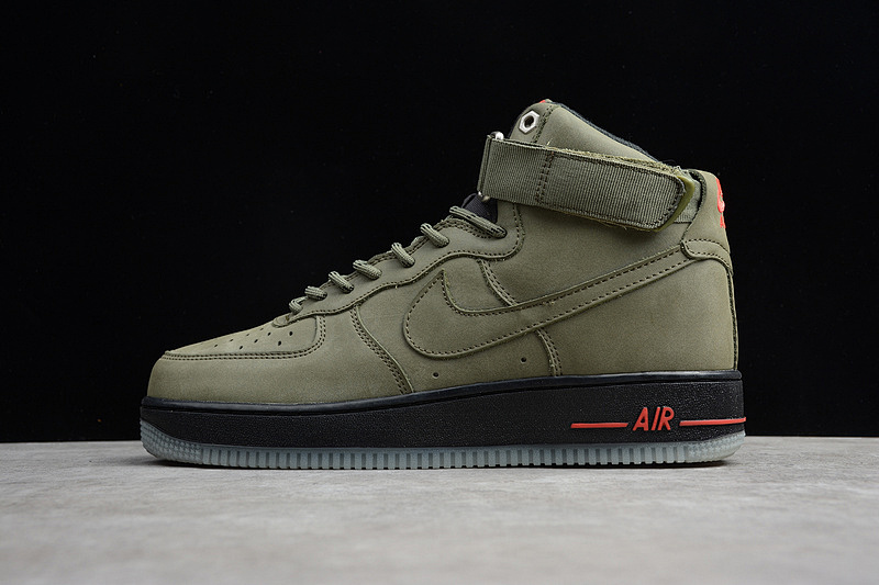 Nike Nike AIR FORCE 1 HIGH 07 FLAX GREEN/BLACK · CJ9178-200, photo 1