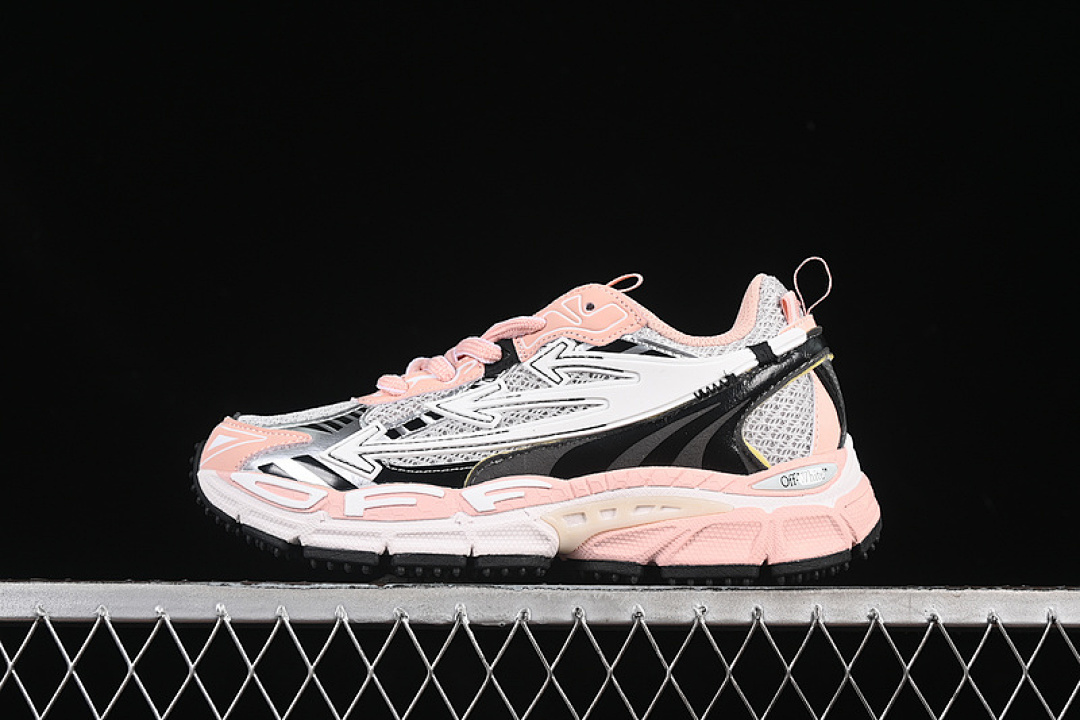 Off-White [OFF-WHITE BE RIGHT PINK/SILVER/GREY]-[WOMAN:36-40] - Image 4