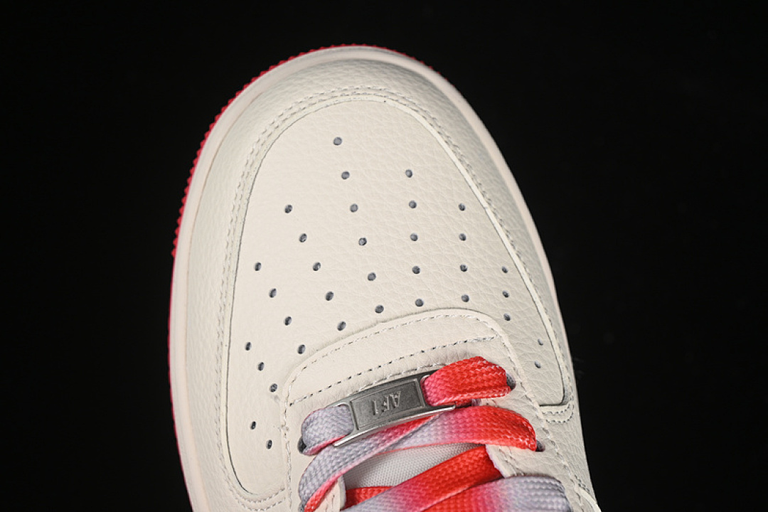 Nike [XX3168-157]-[AIR FORCE 1 07 LOW SUPREME WHITE/GREY/RED]-[WOMAN:36-39]-[MAN:40-45] - Image 10