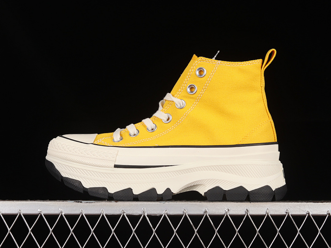 Converse [31309872]-[CONVERSE ALL STAR 100 TREKWAVE BLACK/WHITE/YELLOW]-[WOMAN:35-39]-[MAN:40-44], photo 1