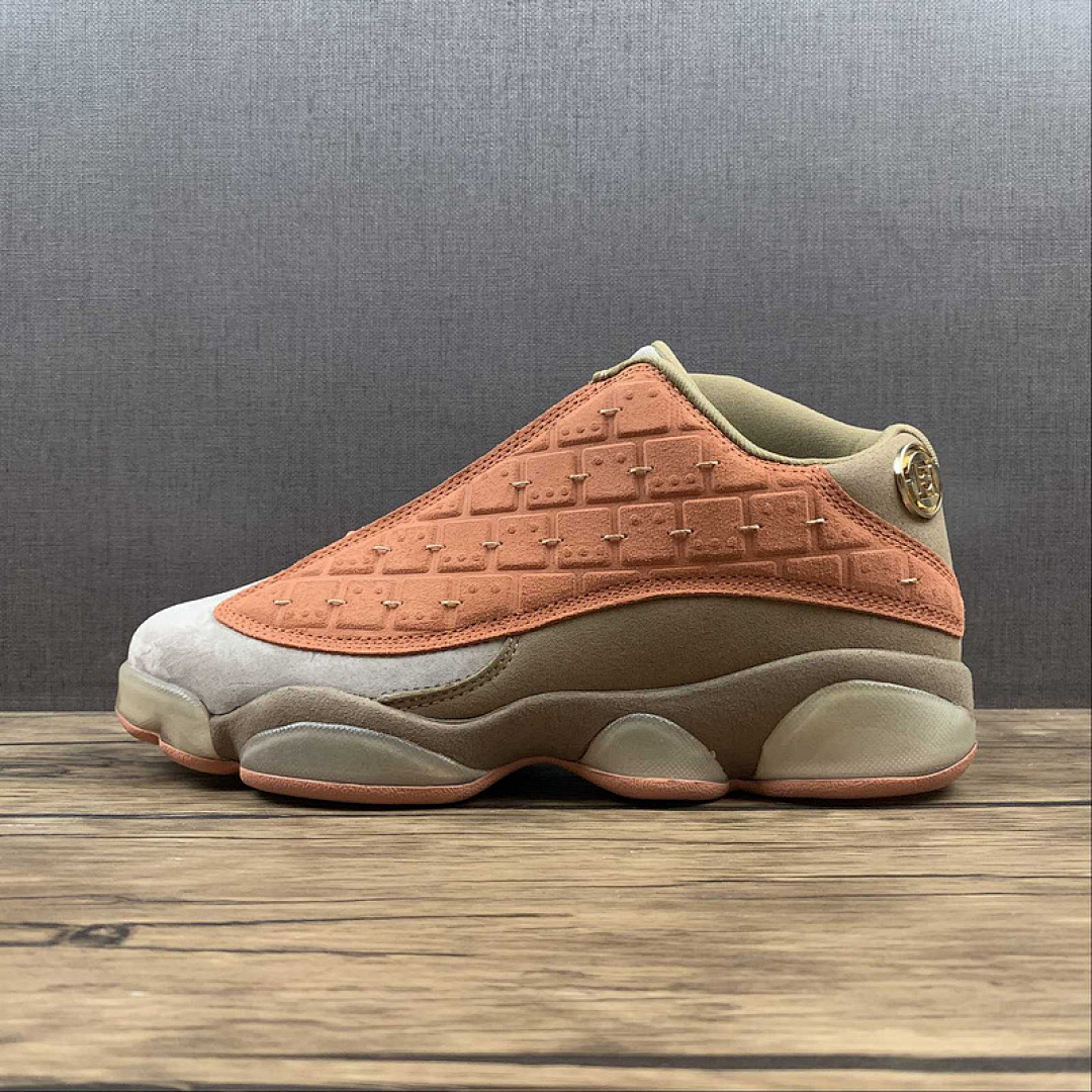 Jordan CLOT X AIR Jordan 13 RETRO LOW NRG TERRACOTTA SEPIA STONE/CANTEEN/TERRA BLUSH · AT3102-200, photo 1