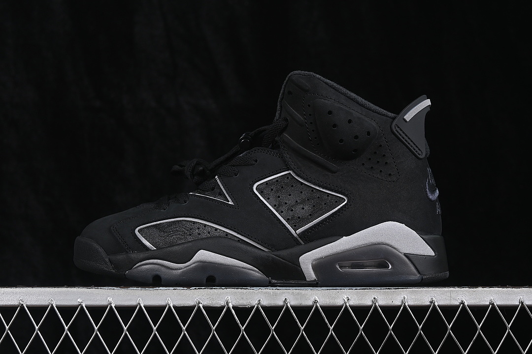 Jordan AIR Jordan 6 RETRO CAP AND GOWN AJ6 BLACK/DARK GRAY · IR2266-010, photo 1