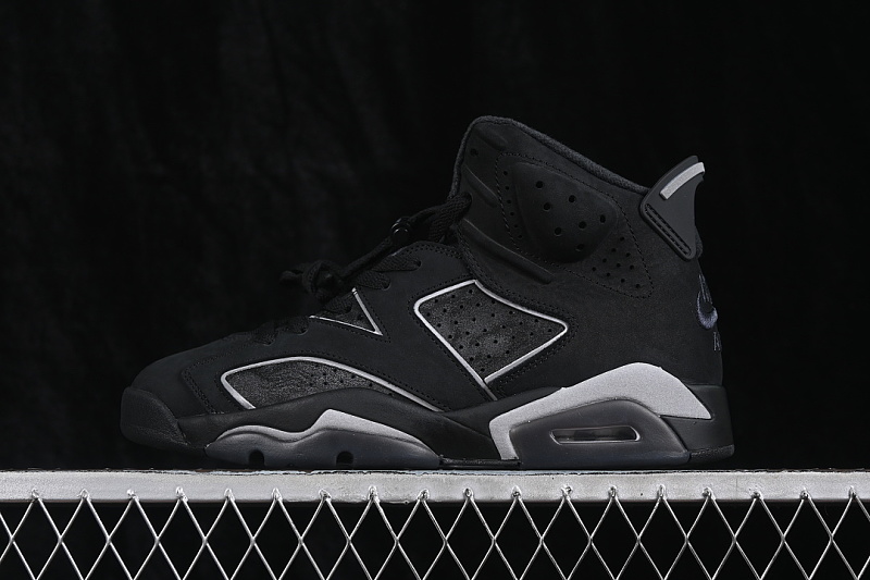 Jordan AIR Jordan 6 RETRO CAP AND GOWN AJ6 BLACK/DARK GRAY · IR2266-010, photo 1