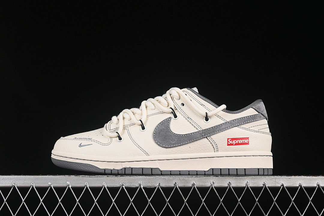 Off-White [YX5066-281]-[SB DUNK LOW SUP OFF WHITE/GREY]-[WOMAN:36-39]-[MAN:40-45], photo 1