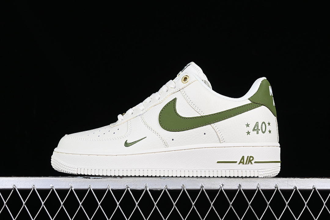 Nike [BS9055-741]-[AIR FORCE 1 07 LOW WHITE/GREEN]-[WOMAN:36-39]-[MAN:40-45], photo 1