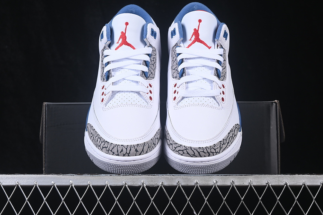 Unbranded [IF4396-104]-[AIR JORDAN 3 RETRO AJ3 CASUAL SHOES NAVY BLUE/WHITE]-[WOMAN:36-39]-[MAN:40-47.5] - Image 12