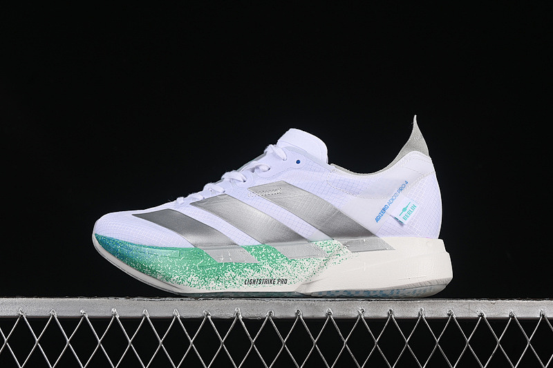 Adidas Adidas ADIZERO ADIOS 4 M WHITE/GREEN/SILVER · JR6354, photo 1