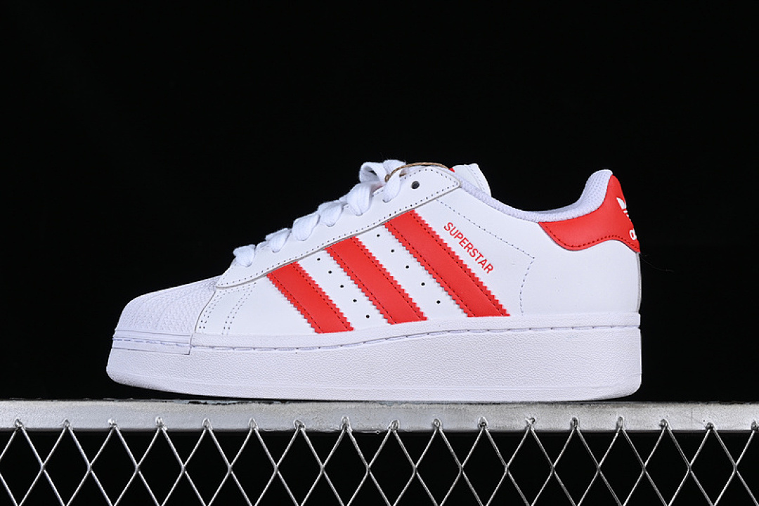 Adidas Adidas SUPERSTAR XLG CLOUD WHITE/BETTER SCARLET/CLOUD WHITE · IF8067, photo 1