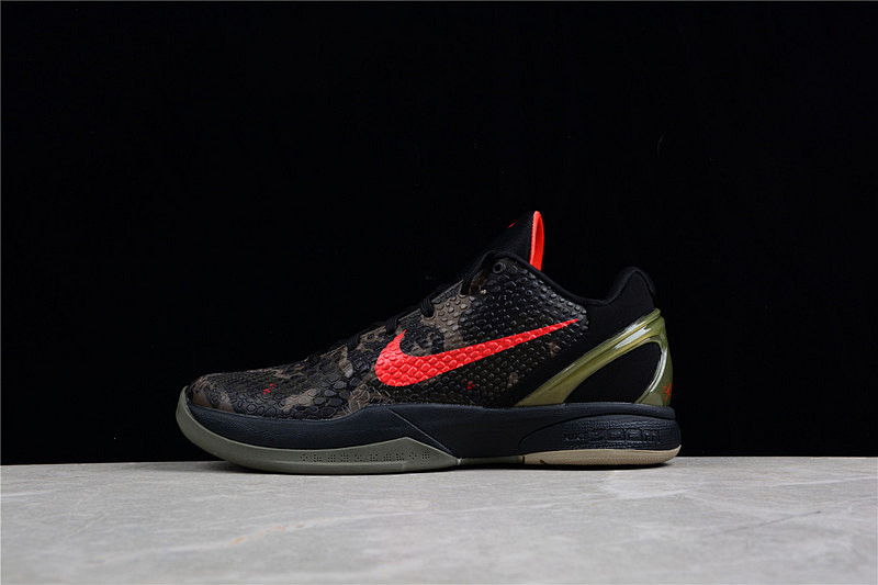 Nike Nike ZOOM KOBE 6 ITALIAN CAMO MULTI-COLOR/CRIMSON-BLK-WHITE · 429659-900, photo 1