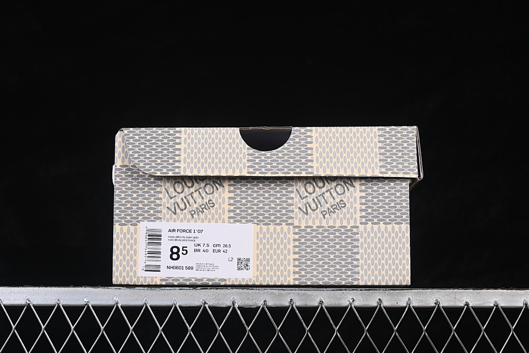 Nike [NH0601-589]-[AIR FORCE 1 07 LOW BEIGE/BROWN/DARK BLUE]-[WOMAN:36-39]-[MAN:40-45] - Image 12