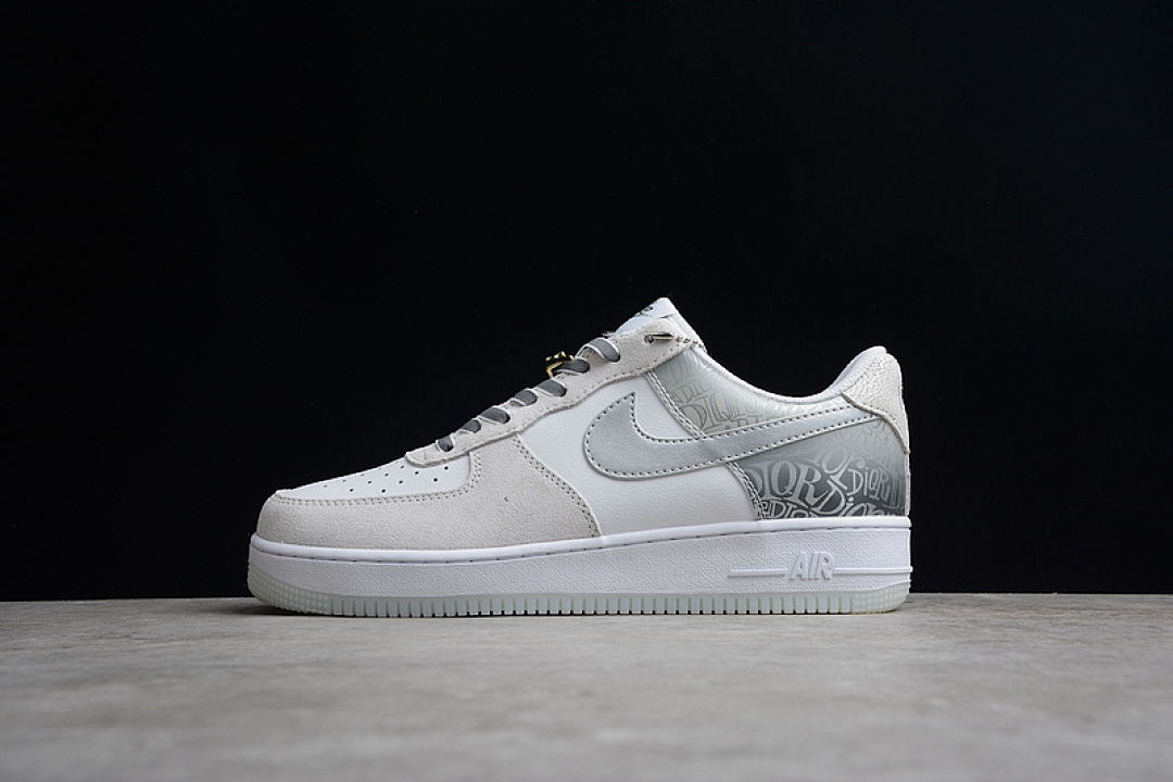 Nike [DA8302-333]-[AIR FORCE 1 LOW 07 ESS WHITE/LIQUID SILVER/GREY]-[WOMAN:36-39]-[MAN:40-45], photo 1