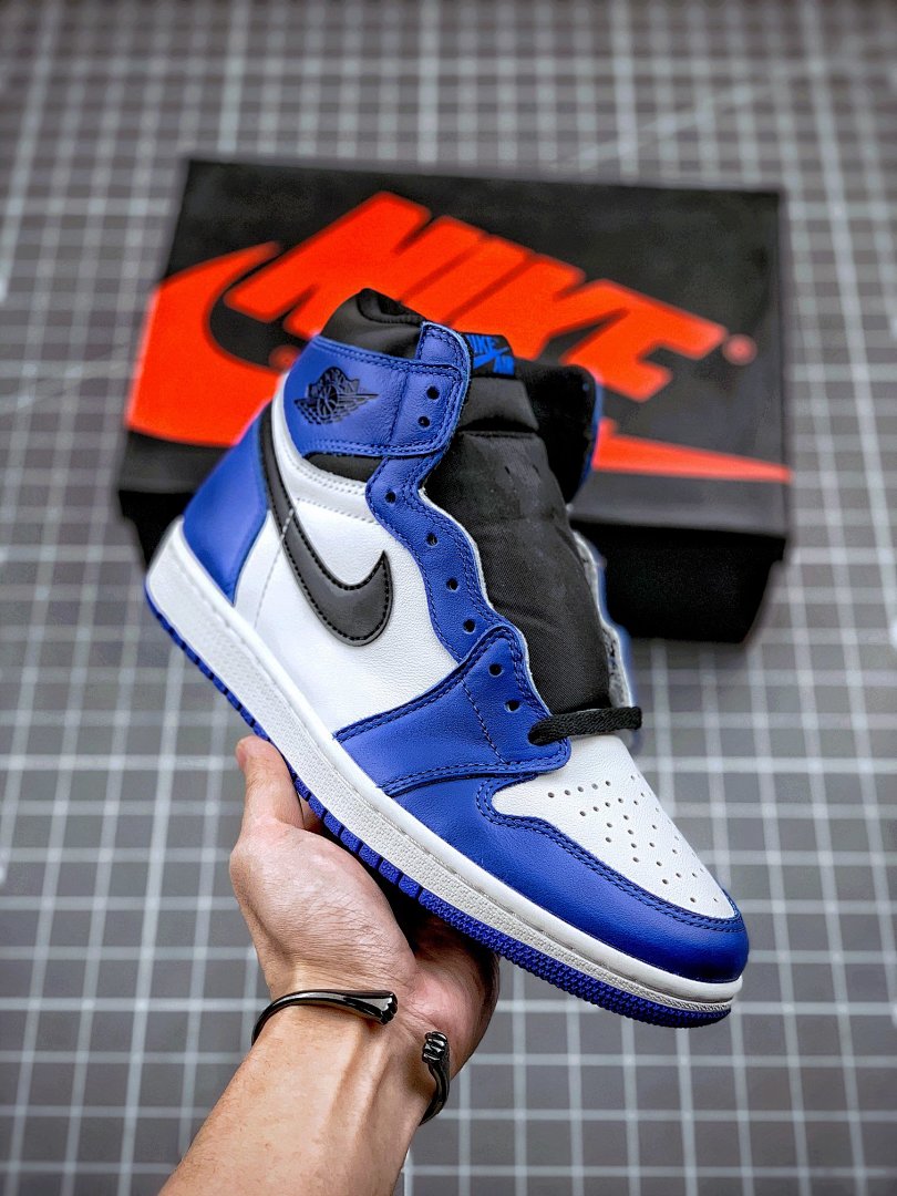 Jordan [555088-403]-[ORIGINAL AIR JORDAN 1 RETRO HIGH OG GAME ROYAL/SUMMIT WHITE-BLACK]-[40-47.5], photo 1