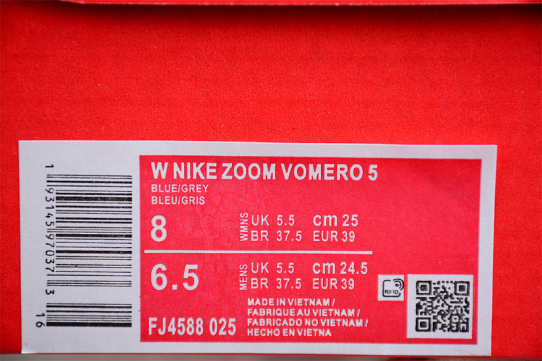 Nike [FJ4588-025]-[ZOOM VOMERO 5 SP WHITE/BLACK/GREY/PURPLE/BLUE]-[WOMAN:36-40] - Image 3