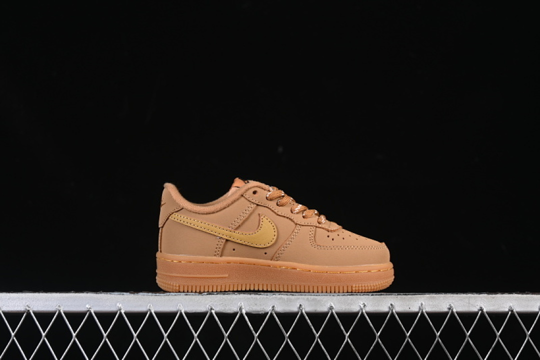 Nike [943312-200]-[AIR FORCE 1 07 CHILDREN'S SHOES OF VARIOUS SIZES KHAKI/BROWN]-[WOMAN:22-37.5] - Image 15