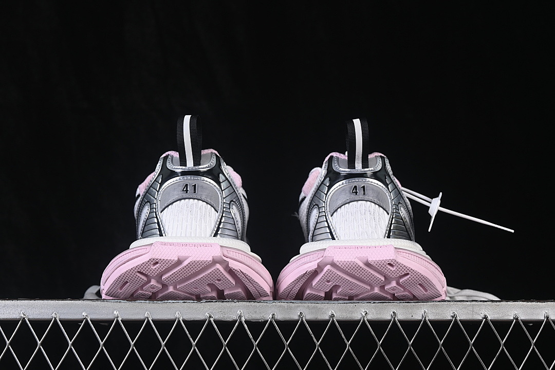 Balenciaga [W3XGC9510]-[FASHIONABLE RUNNING SHOES WHITE/SILVER/PINK]-[WOMAN:35-39]-[MAN:40-46] - Image 14