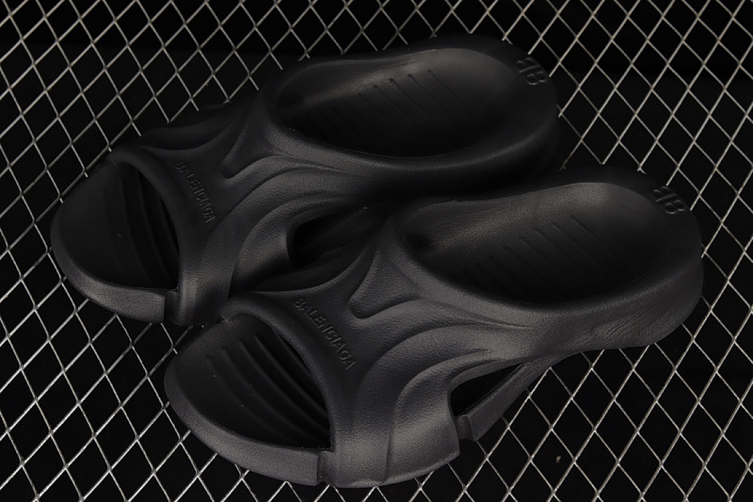 Balenciaga [W3RB34912]-[BA*LEN*CIAGA MOLD THONG SANDALS BLACK/BLACK/BLACK]-[WOMAN:36-39]-[MAN:40-44] - Image 4