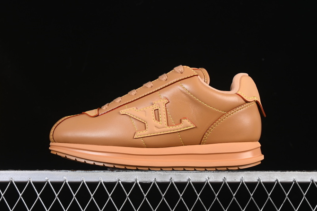 Louis Vuitton Louis Vuitton BUTTERSOFT LOW-TOP CASUAL SHOES BROWN/BROWN · 1AIKDW, photo 1
