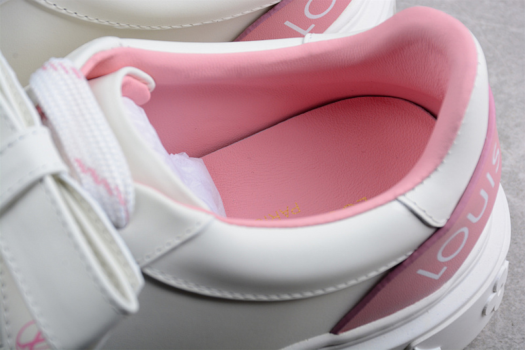 Louis Vuitton [L*V LOW SKATE SHOES WHITE/LIGHT PINK/WHITE]-[WOMAN:35-40] - Image 8