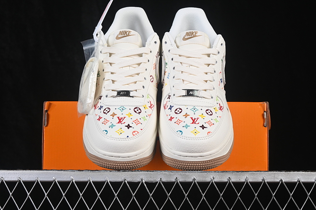 Nike [MM3399-808]-[AIR FORCE 1 07 LOW CASUAL SNEAKERS WHITE/WHITE]-[WOMAN:36-39.5]-[MAN:40-45] - Image 13