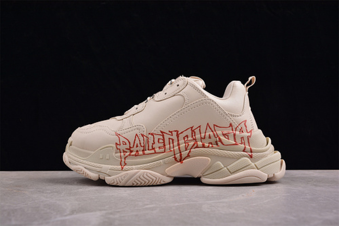 Unbranded [W2FAY9016]-[BA*LEN*CIAGA TRIPLE S SNEAKER GREY/ORANGE/BLACK]-[WOMAN:35-39]-[MAN:40-46], photo 1