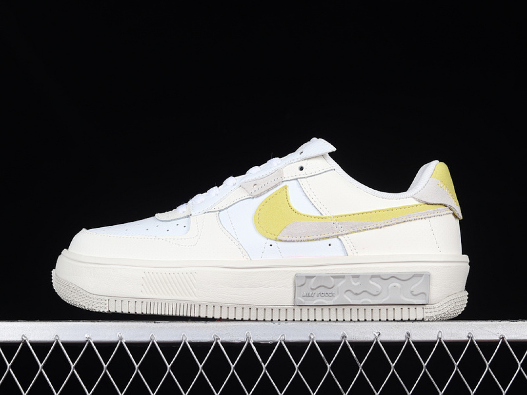 Nike Nike AIR FORCE 1 FONTANKA LEMON WHITE/WHITE/YELLOW · DV6984-100, photo 1