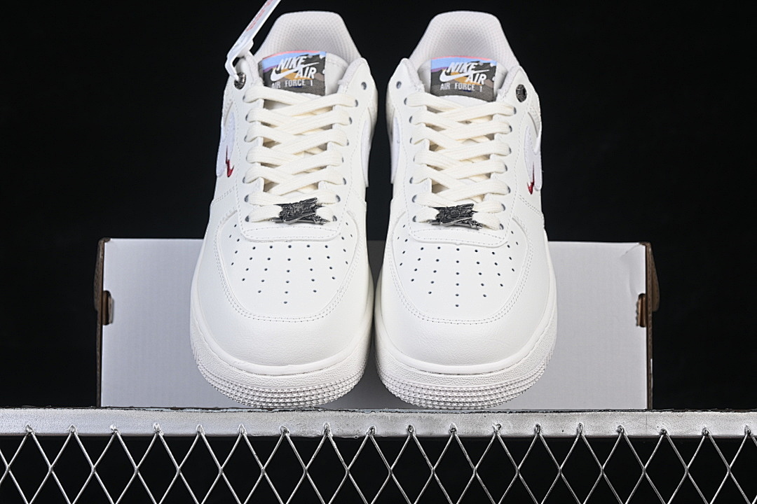 Nike [IQ1119-011]-[AIR FORCE 1 07 LOW WHITE/WHITE/WHITE]-[WOMAN:36-39]-[MAN:40-45] - Image 13