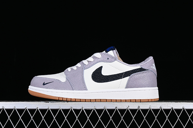 Jordan AIR Jordan 1 LOW BLACK/WHITE/GREY · DZ0795-105, photo 1
