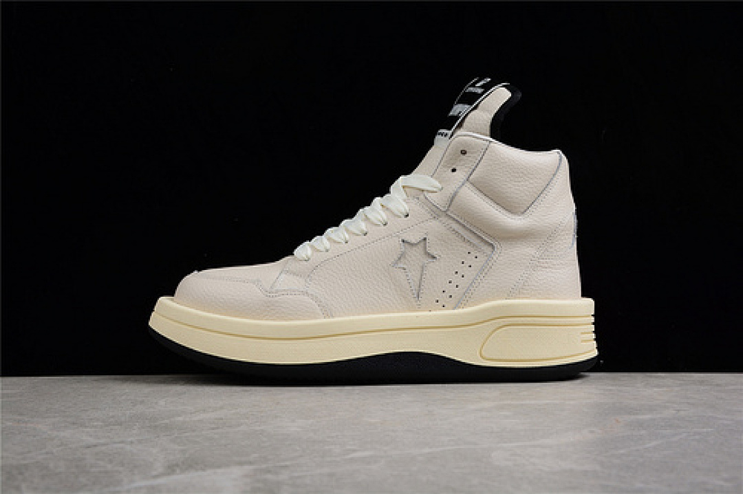 Converse Converse RICK OWENS X TURBOWPN MID BLACK/BLACK/CLOUD CREAM · 172342C, photo 1