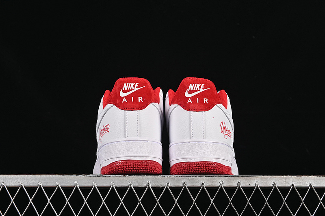 Nike [ZH0316-103]-[AIR FORCE 1 07 LOW WHITE/RED]-[WOMAN:36-39]-[MAN:40-45] - Image 14