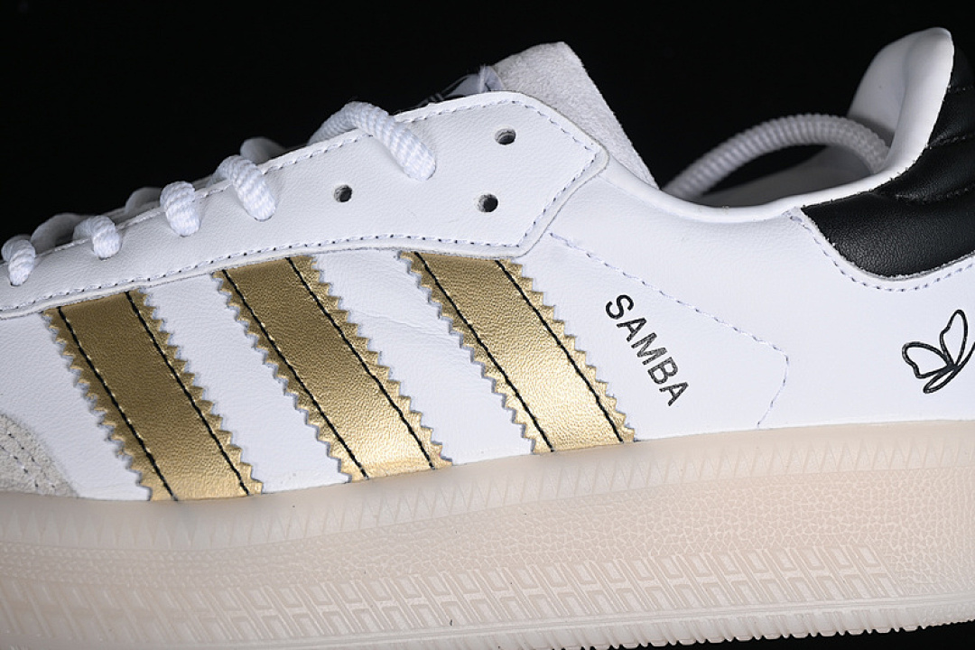 Adidas [IH8643]-[SYM SAMBA XLG WHITE/GOLD/BLACK]-[WOMAN:36-39]-[MAN:40-45] - Image 8