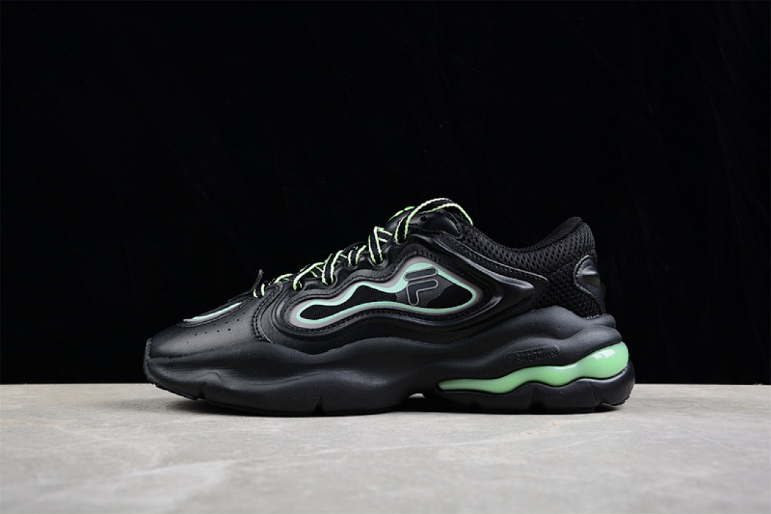 Fila [T12W231119FBG]-[FI*LA FUSION 2022 DADSHOES BLACK/BLACK/GREEN]-[WOMAN:35.5-39]-[MAN:40-44], photo 1