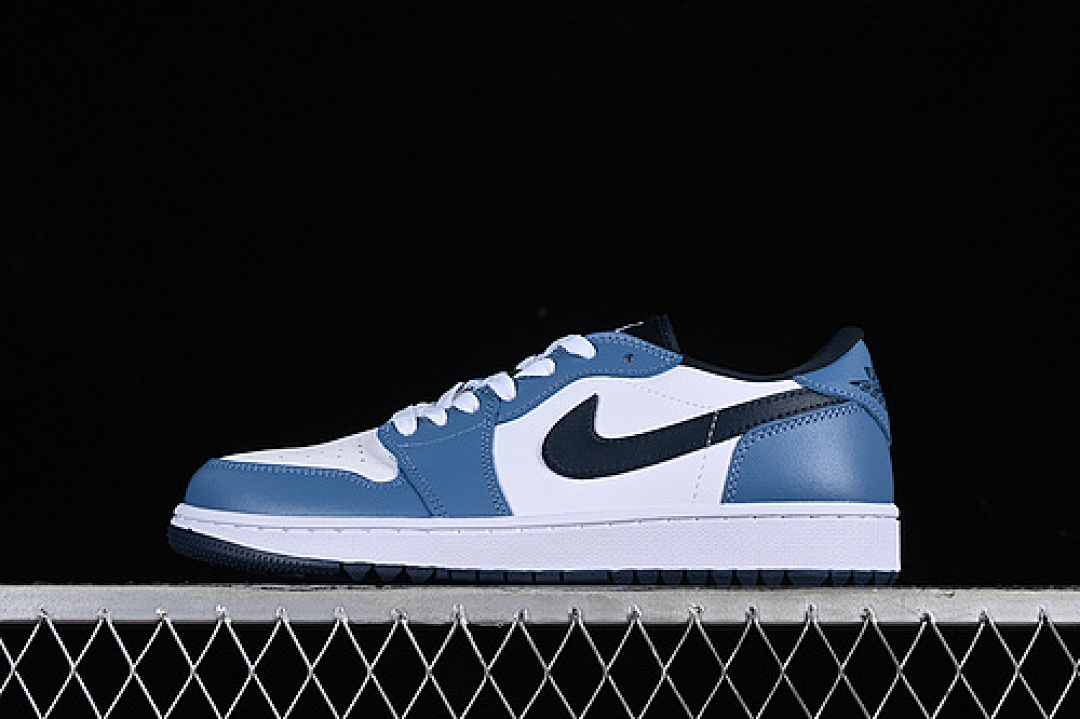 Jordan [DD9315-115]-[AIR JORDAN 1 LOW GOLF WHITE/ARMORY NAVY/AEGEAN STORM/WHITE]-[UNISEX:35.5-47.5], photo 1