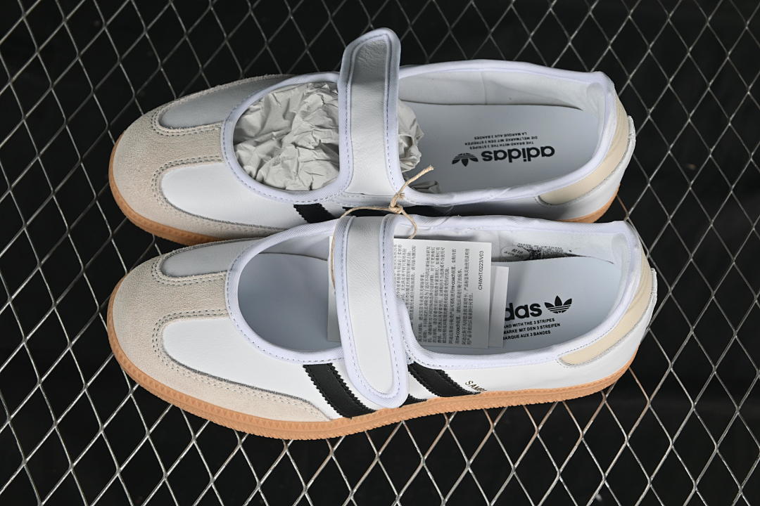 Adidas [JR1402]-[SAMBA JANE W WHITE/GREY/BLACK]-[WOMAN:36-41] - Image 14