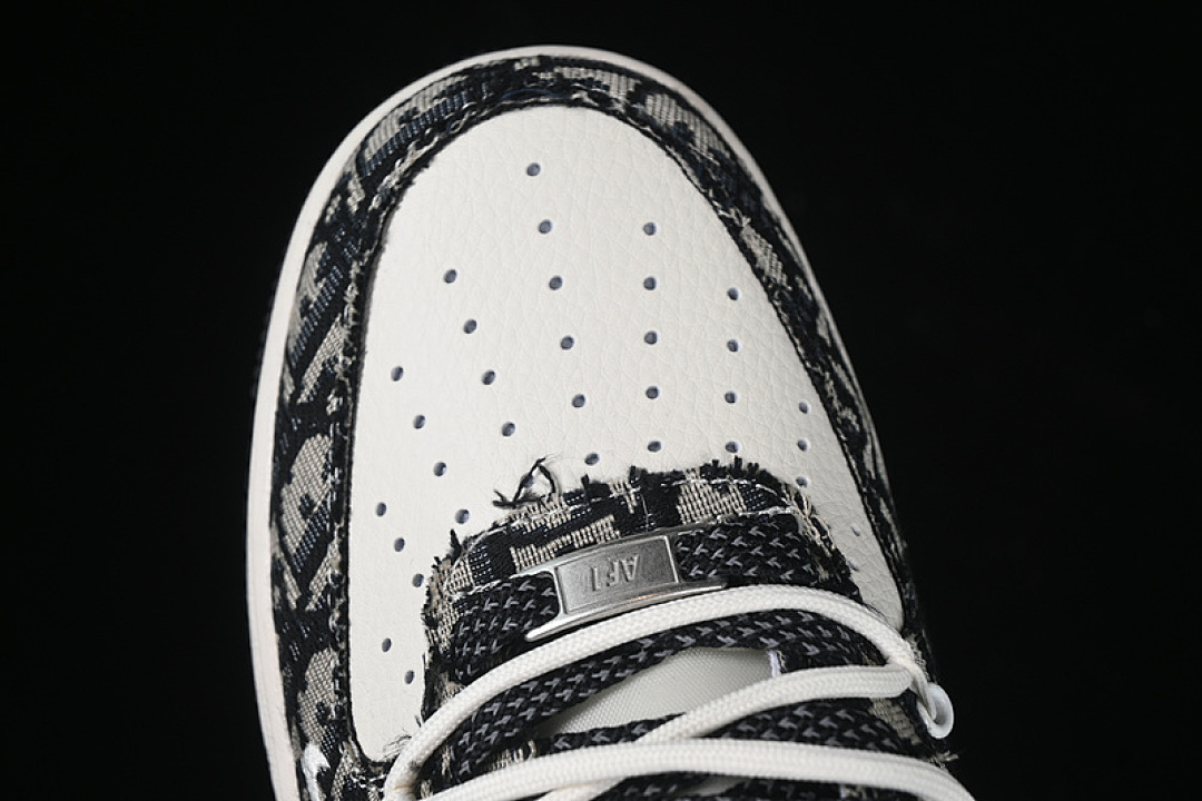 Nike [SJ1198-106]-[AIR FORCE 1 07 LOW WHITE/GREY/BLACK]-[WOMAN:36-39]-[MAN:40-45] - Image 10