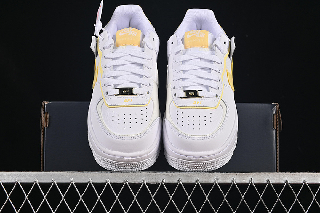 Nike [CI0919-122]-[AIR FORCE 1 SHADOW WHITE/YELLOW]-[WOMAN:35.5-40] - Image 13