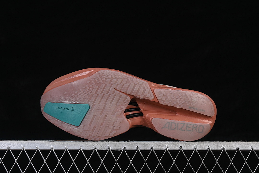 Adidas [HQ0099]-[ADIZERO ADIOS 4 M LOW-TOP RUNNING SHOES PINK/BEIGE]-[WOMAN:36-39]-[MAN:40-46] - Image 15