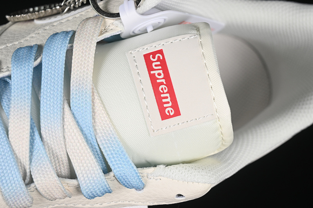 Nike [XX3168-179]-[AIR FORCE 1 07 LOW SUPREME WHITE/BLUE]-[WOMAN:36-39]-[MAN:40-45] - Image 9